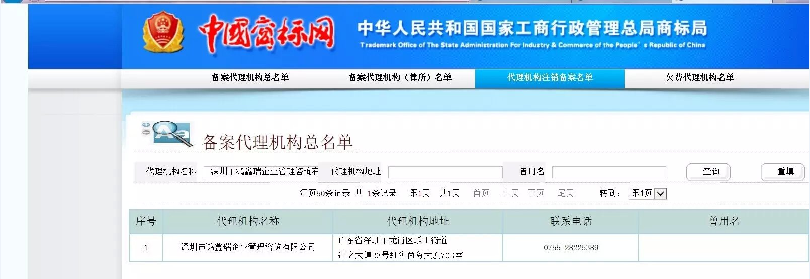 商标代理机构